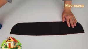 Очень простой крой и шитье круглого пончо (Советы по экономии денег)