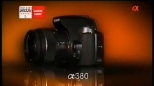 Sony a380 Werbung 2009