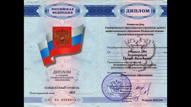 Визитная  карточка воспитателя  Золотарёва ГВ