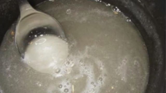 Десерт с желатином и сметаной