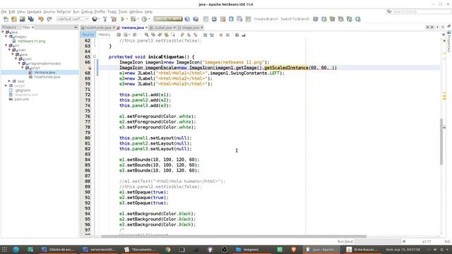 Curso de Java Netbeans Completo☕ [79.- Agregar imágenes a nuestras etiquetas (jlabel + images)] смотреть онлайн