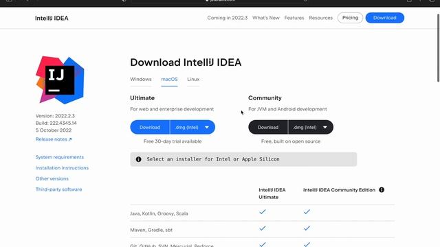 Installing Java Development Kit JDK and IntelliJ смотреть онлайн
