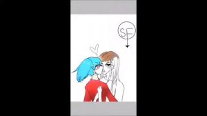 draw7: redraw sally and larry[ Sally Face]