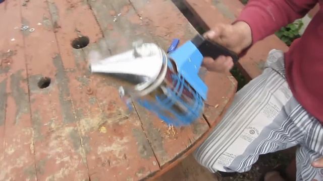 Дымарь из Китая  Тест драйв  Smoker from China  A test drive