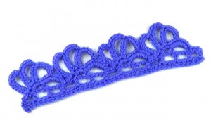 Ажурная кайма Завитки
