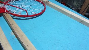 Щит для баскетбольного кольца своими руками.