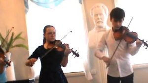 " Оранжевые Буги "- исп. ансамбль скрипачей/ композитор М.Шмитц