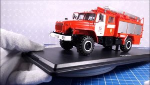 ПСА 2,0 - 40/2 (УРАЛ 43206)?️SSM?️Обзор масштабной модели пожарного автомобиля 1:43