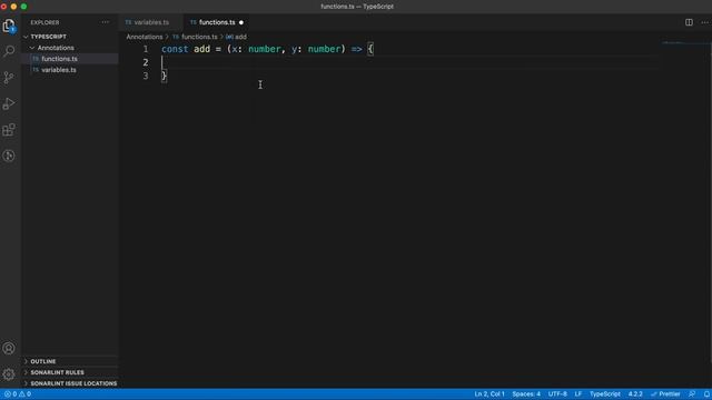 TypeScript Tutorial #9 - More on Annotations around Functions