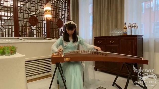 Китайский музыкант на Гуджен на встречу гостей - китайский музыкант на праздник и корпоратив Москва
