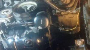 Замена резин.кольца. масло насоса Митсубиси Делика