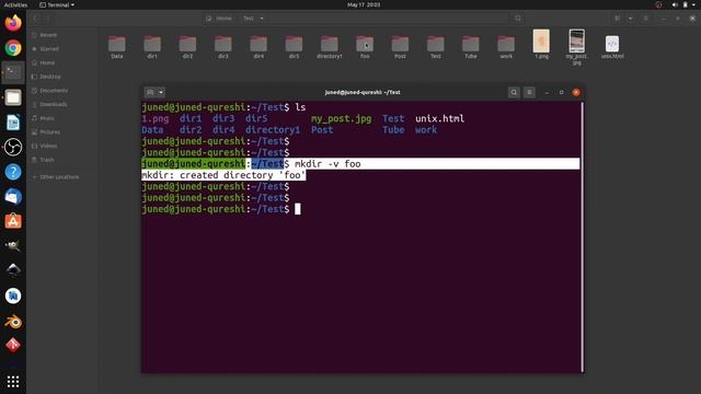 mkdir command | Create directory / directories in Unix using Terminal смотреть онлайн