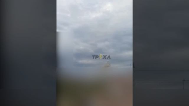 Видео пролёта ещё одной ракеты над Кривом Рогом.
