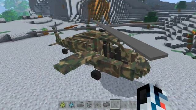 ВОЕННАЯ ТЕХНИКА С 3Д ОРУЖИЕМ В МАЙНКРАФТ ПЕ 1.16 1.17 ОБЗОР МОДОВ MCPE смотреть онлайн