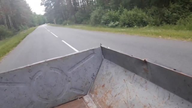 мотоблок мтз 05 с ускоренами шестернями в бортовых  максимальная скорасть 25км