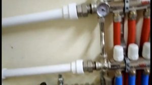 Монтаж отопления Омск. Дом 140 кв.м , 2 этажа + мансарда.