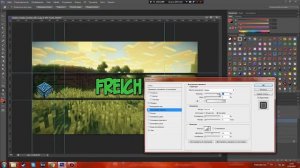 Урок Фотошопу!Как сделать Шапку на канал?