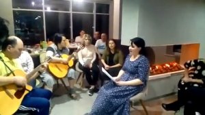 Песня, которую исполняли потомки немцев Поволжья, на русском языке.