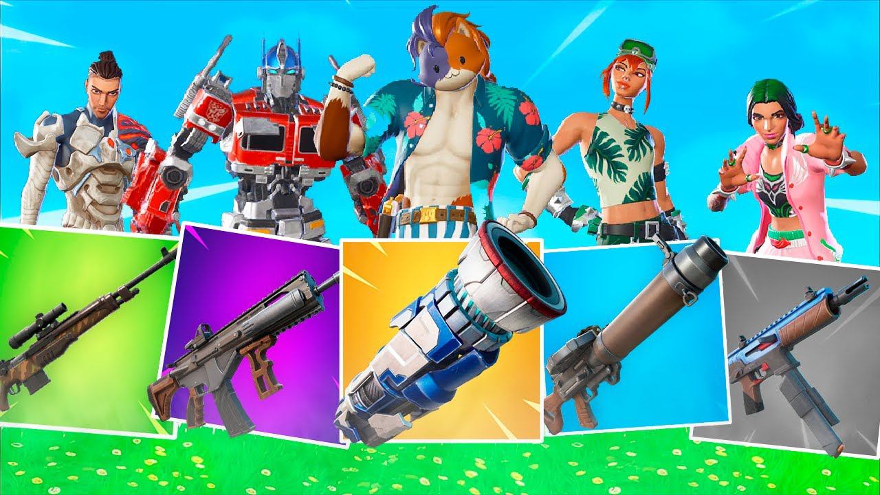 РАНДОМНЫЙ СКИН ЧЕЛЛЕНДЖ В ФОРТНАЙТ смотреть онлайн