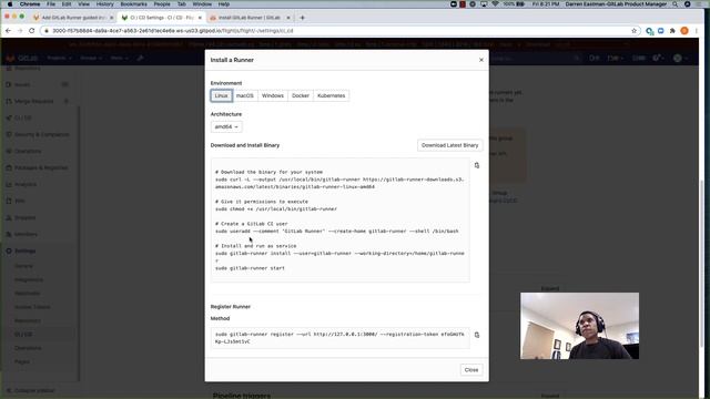 Speed Run: Verify: GitLab Runner - Guided Install CI/CD settings смотреть онлайн
