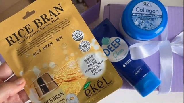 Подарочный набор антивозрастной корейской косметики для лица на Ozon для проблемной кожи
