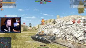 WoT Blitz - Двенадцать ТЯЖЕЙ в одном БОЮ ● На что способен ИС-5 в руках 48%- World of Tanks Blitz