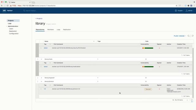 Harbor Demo: Vulnerability scanning смотреть онлайн