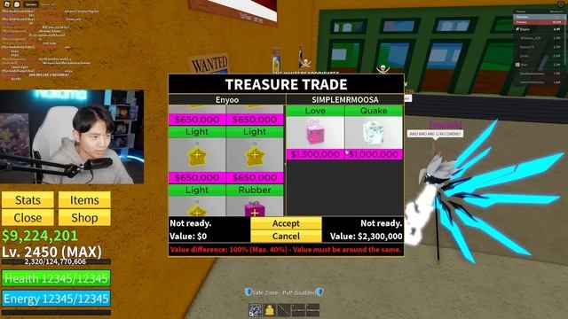 Eating Noobs Dream Fruits in Front of Them in Blox Fruits смотреть онлайн