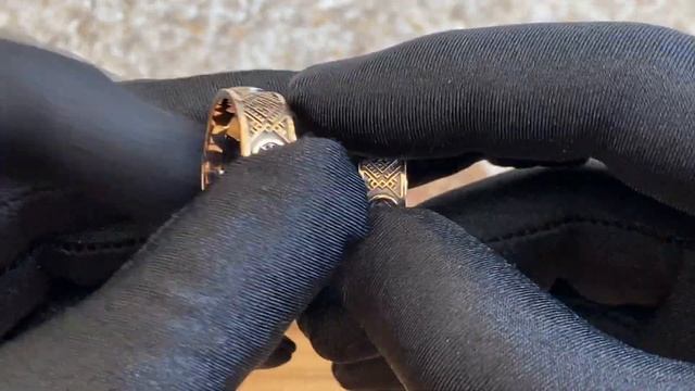 Славянские обручальные кольца из золота с обережными символами смотреть онлайн