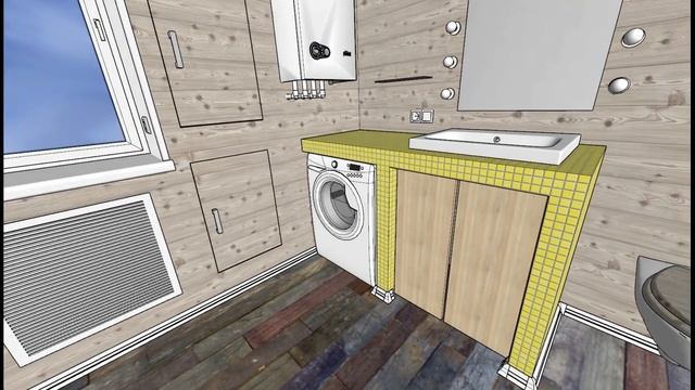 Котельная в частном доме совмещенная санузлом