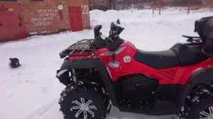 Обзор квадроцикла CF MOTO X 8 (пробег 5300 км)