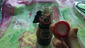 Как открыть соевый соус хаинц HEINZ