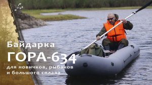 Тестовый поход по Енисею на байдарке Gora-634.MP4