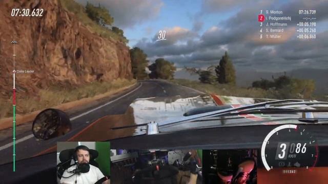 Что там с ручником? В Dirt Rally 2.0