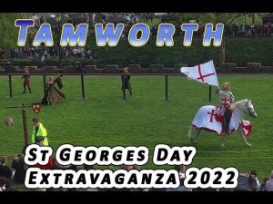 Tamworth St George's day. [Тамворт. День Св. Георгия. Англия] 23.04.2022