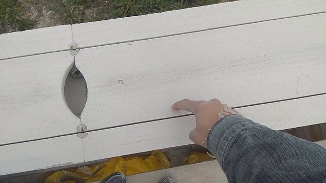 Оконные проёмы БЕЗ ПЕРЕМЫЧЕК в доме из газобетона