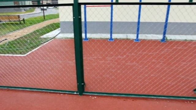 Резиновое покрытие для детских и спортивных площадок