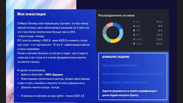 Изучение Криптовалюты Лекция 1