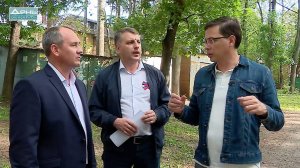 Глава города Юрий Шалабаев проверил состояние дворовых территорий в Приокском и Советском районах