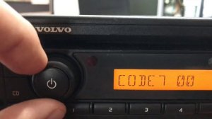 Код магнитолы Volvo DELPHI