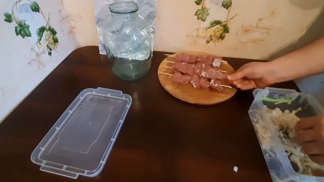 Вкуснейший шашлык со свинины в банке в духовке #шашлык #шашлыквдуховке #шашлыквбанке