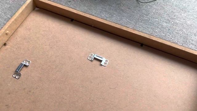 LIFE HACK! | IKEA Ribba Photo Frame Hanging Hack! | How to hang using a binder clip! смотреть онлайн