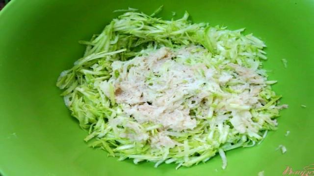 Кабачково - капустные котлеты