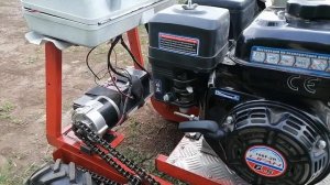 Косилка-мульчер,на радиоуправлении. Подготовка первому выезду.Radio-controlled robot