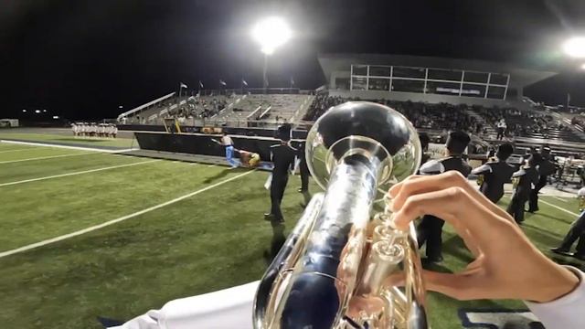Paris High School Band (Take Flight) || Baritone cam смотреть онлайн