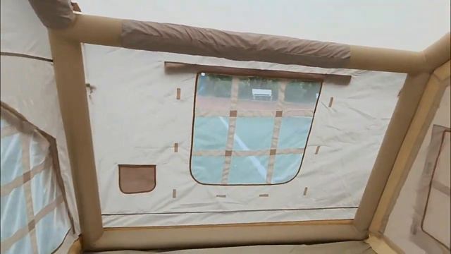 Палатка надувная 17.2 кв.м.Мобильный дом