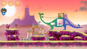 Angry Birds Classic Jurassic Pork All levels (Mighty Eagle) Any%