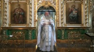 Проповедь отца Павла. Вознесение Господне. 13.06.24