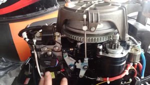 Подключение стартера и зарядки на MERCURY TOHATSU и другие подробно .