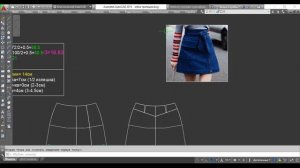 Моделирование Юбка трапеция